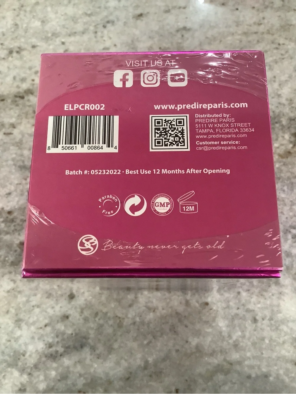 Collagen Cell Renewal Night Serum - Vibrant Pink